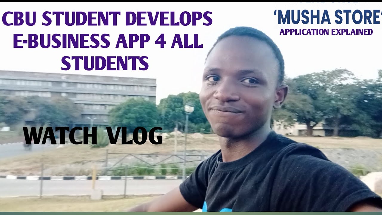 Copperbelt University Student develops e- business Application 4 all Students.