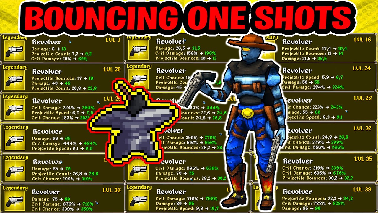 MAX Anvil Legendary Pistol Reaches ABSURD Damage | Megabonk