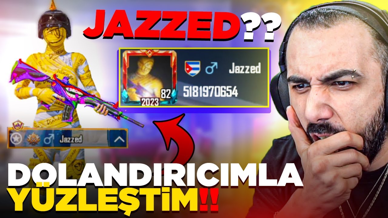 BÜYÜK YÜZLEŞME!! 😡 KENDİ DOLANDIRICIMLA TANIŞTIM! (JAZZED??) | PUBG MOBILE