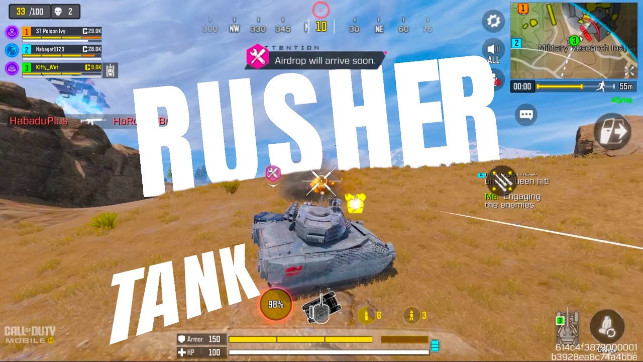 Rusher Tank CODM
