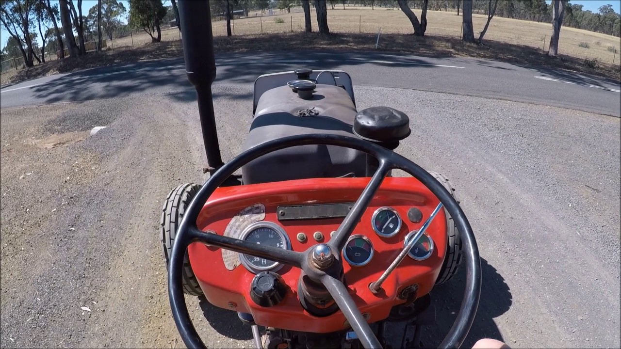 MF 240 Mid-Restortation + Test Drive & Overview