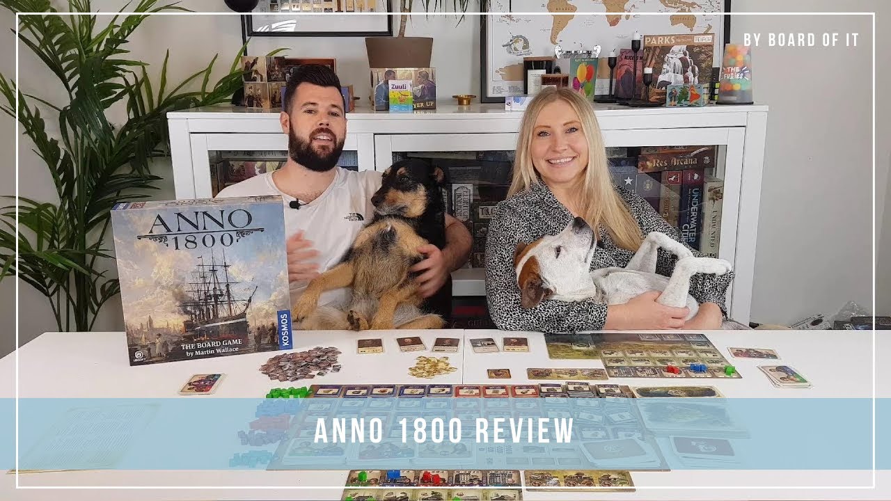 Anno 1800 Board Game Review: Does Anyone Want to Trade a Lightbulb for Champagne?