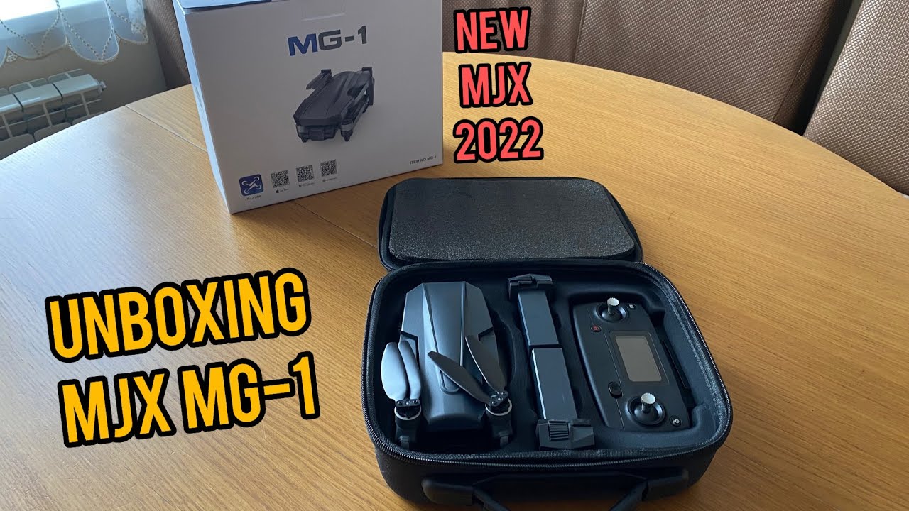 Unboxing MJX MG-1 4K обзор БЮДЖЕТНОГО квадрокоптера для НОВИЧКА! | дрон | new MJX