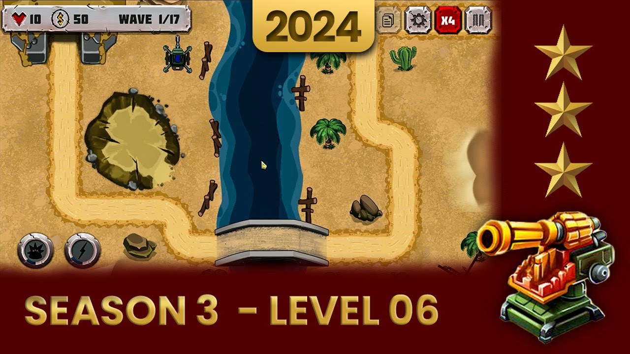 Battle Strategy: Tower Defense - Season 3 Level 06 (2024 Update) Walkthrough