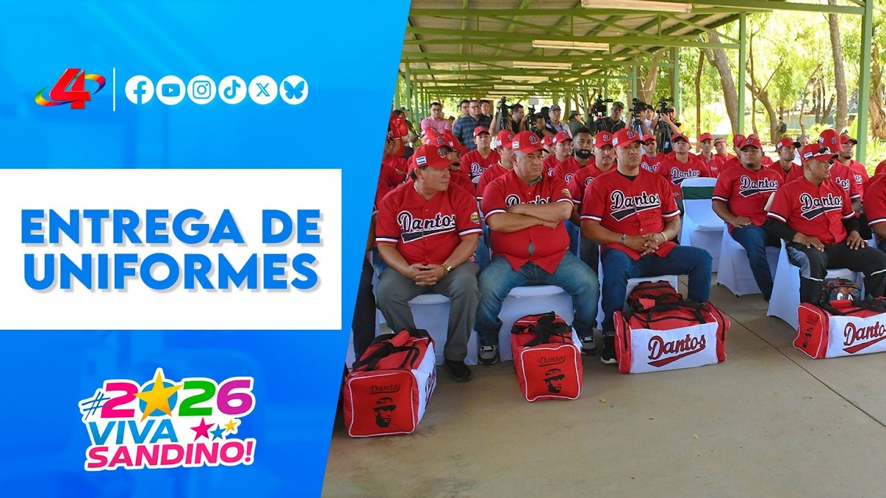 Dantos 2026: entrega de uniformes oficiales para el Pomares ⚾