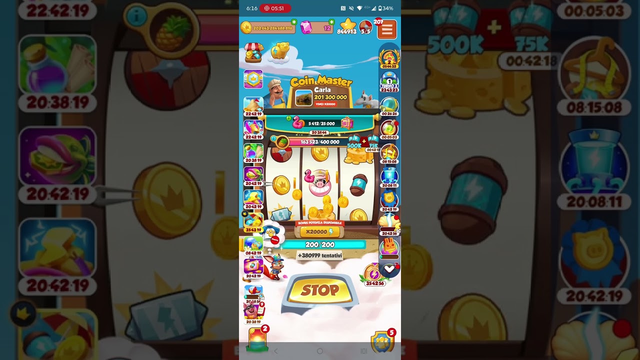 Coin master new event Merge Island Complete 125% part 2