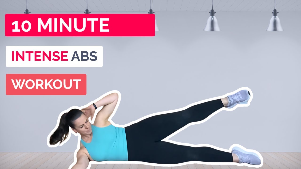 10 Minute Killer Core Workout  No Repeat, All Control, All Burn