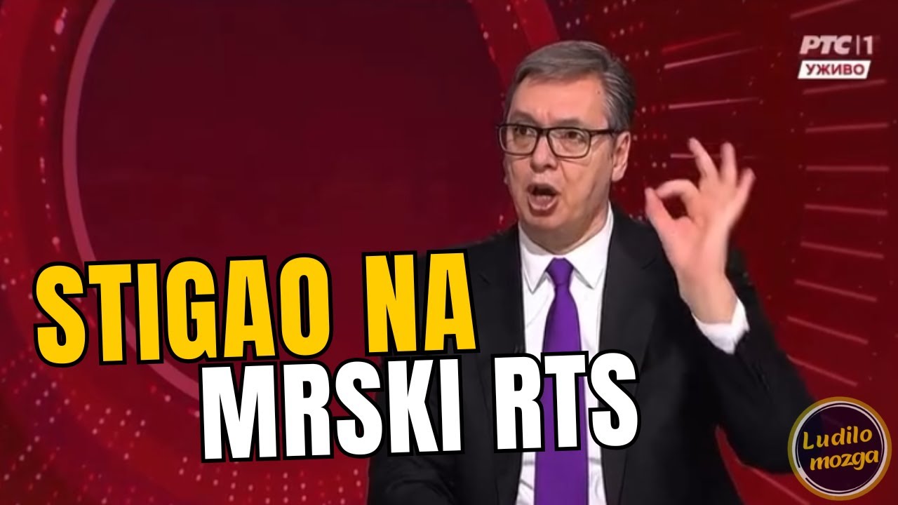 Vučić opet, ipak svratio na RTS #komedija #parodija #humor #srbija #vucic  #rts #intervju