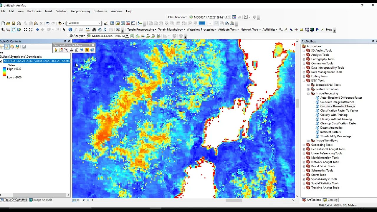 How to Download MODIS NDVI | LST | ASTER DEM | Spatial data from Earth data web