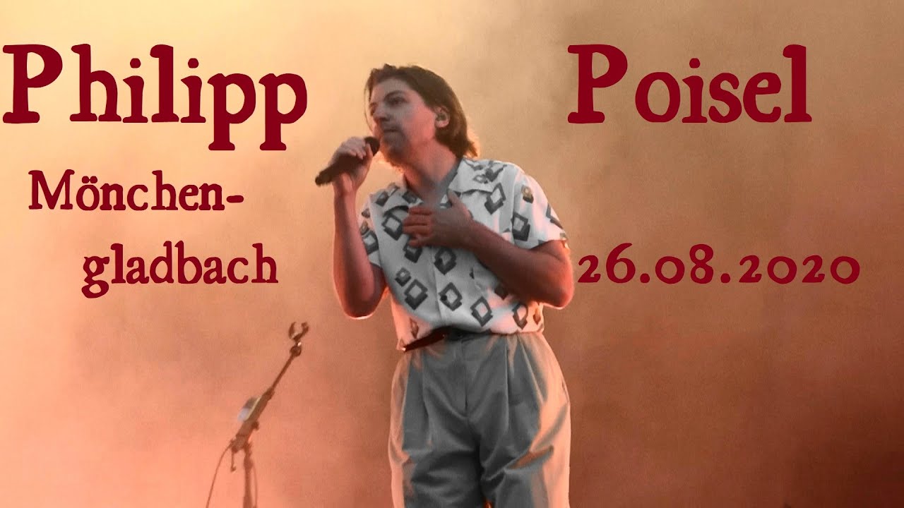 Philipp Poisel LIVE @ Strandkorb Open Air - Full Set - Mönchengladbach, 26.08.2020