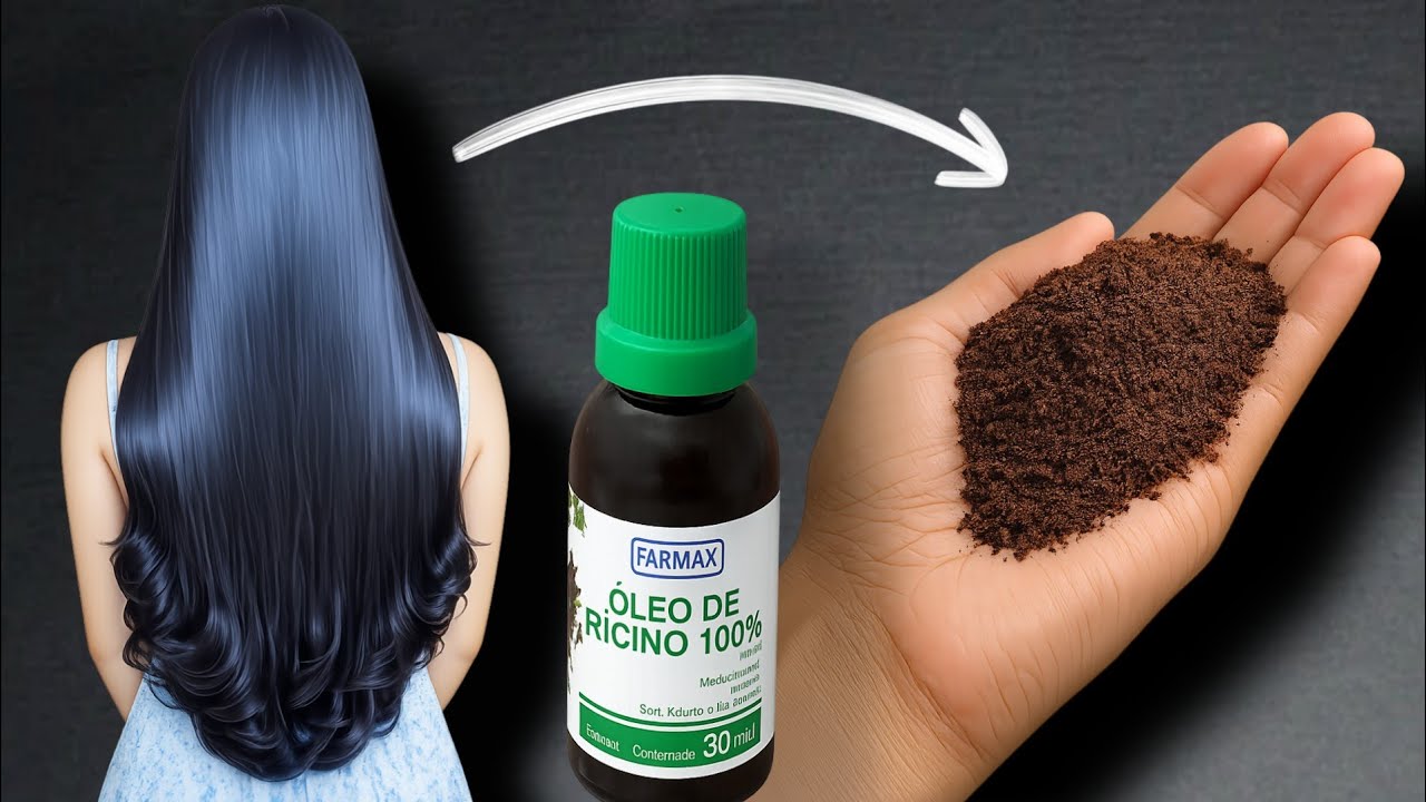 N&Atilde;O USE MUITO! CABELO FICA MUITO LISO E CRESCE MUITO R&Aacute;PIDO! Com &oacute;leo de r&iacute;cino 