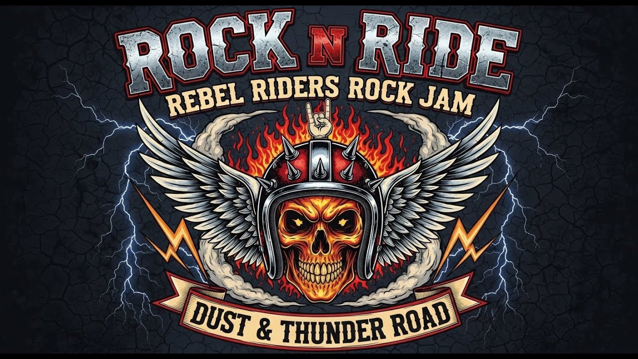 ROCK N RIDE &ndash; Rebel Riders Rock Jam 🤘 | Dust & Thunder Road