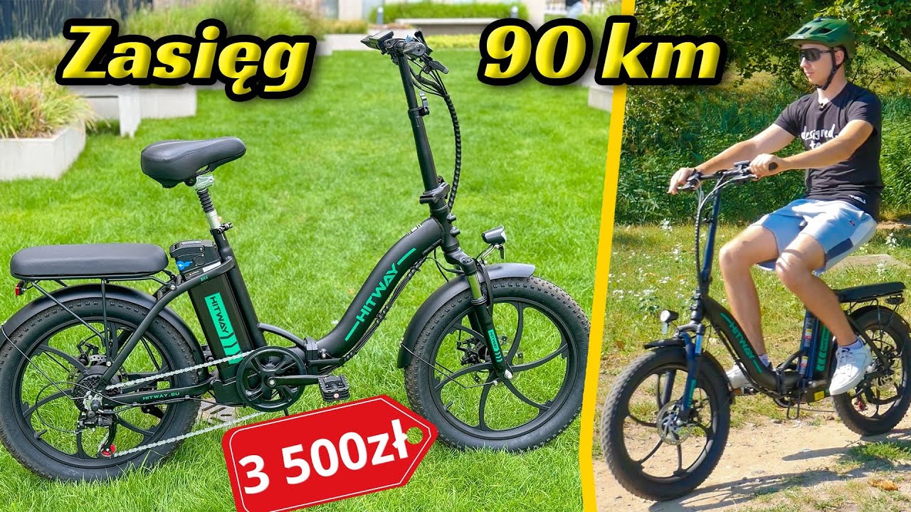 IDEALNY NA DOJAZDY DO PRACY? - Rower Elektryczny Hitway BK6