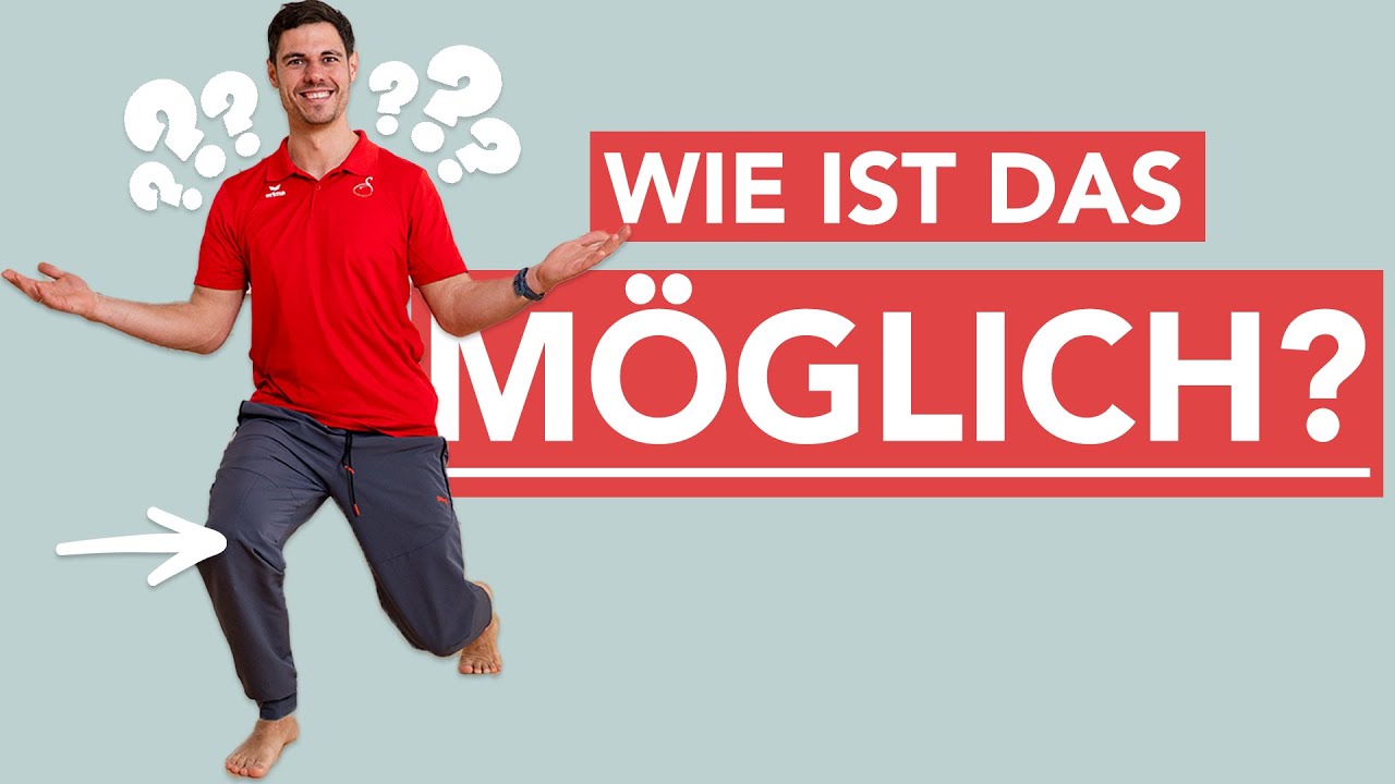 Kaputte Knie schmerzfrei machen (5 Tricks)