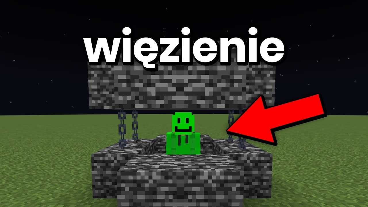 MUSIAŁEM UCIEC Z NIEMOŻLIWEGO WIĘZIENIA w MINECRAFT!