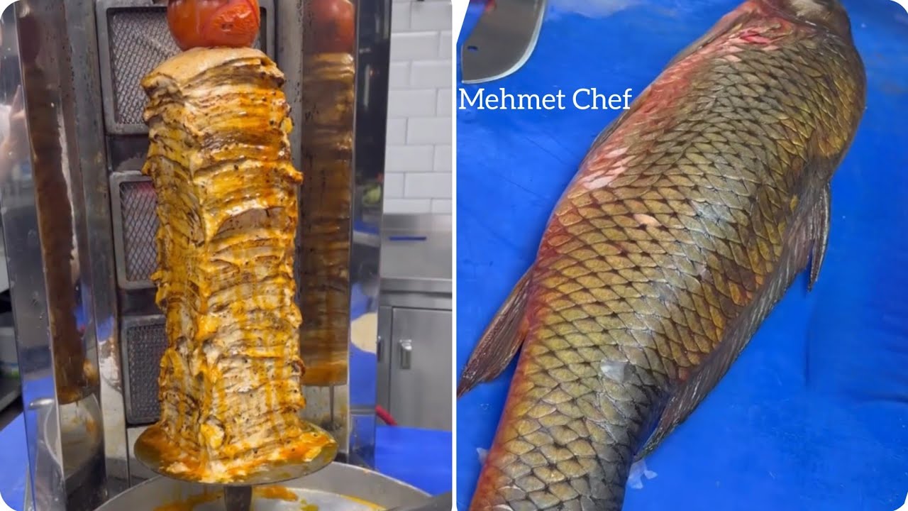 Balık Döner & Sazan BAlığı Temizleme Ve Pişirme