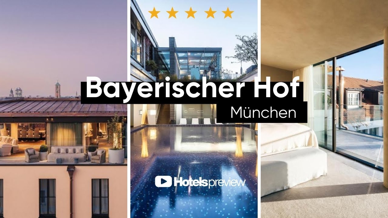 Bayerischer Hof M&uuml;nchen &ndash; Luxushotel, Spa & exklusive Hotel-Tour