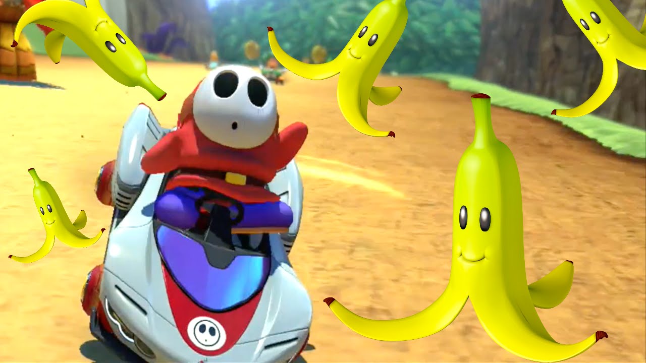 BANANAS ONLY!! THIS THAT BULL BULL! [MARIO KART 8]