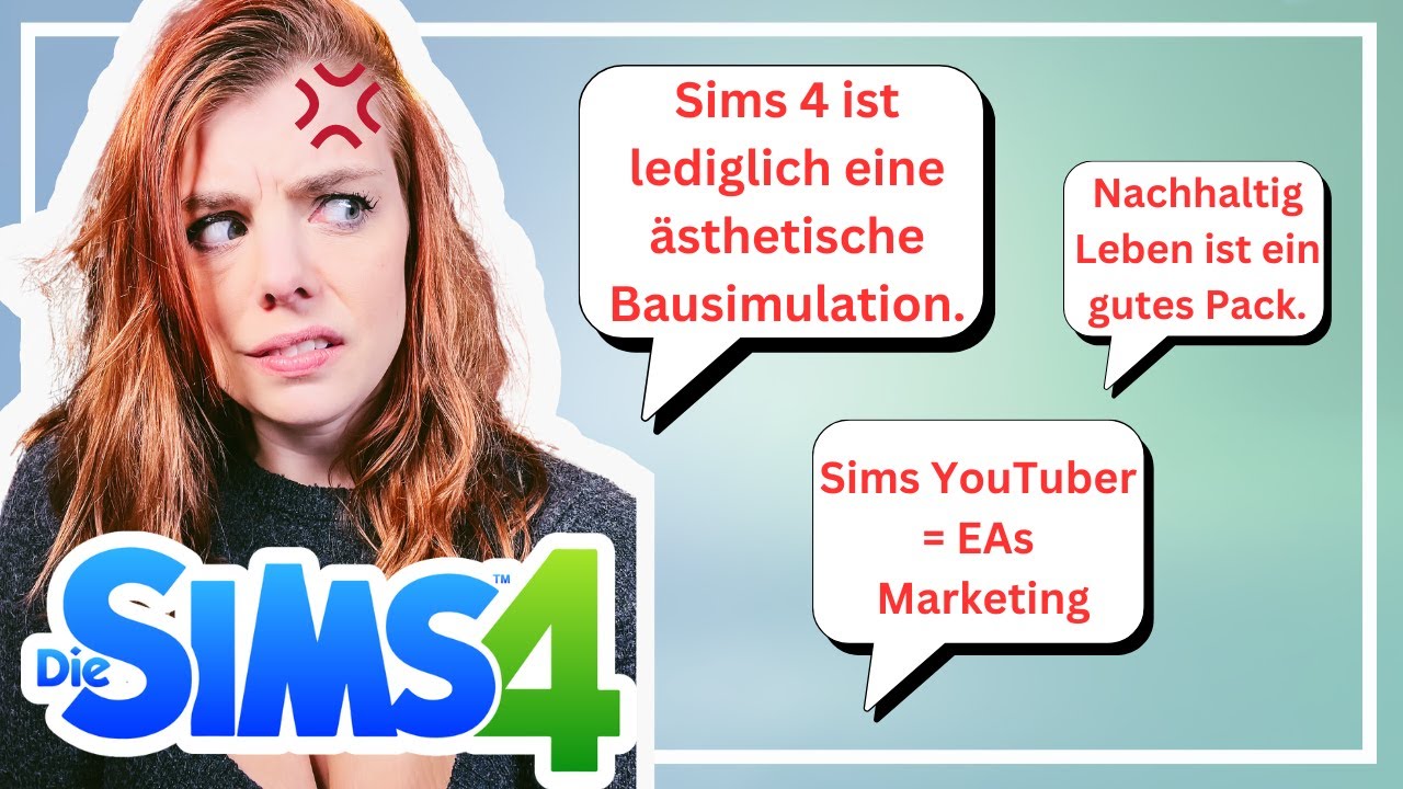 Das wird nicht jedem gefallen: (Rage) Unpopular Opinions über Sims 4 und das Sims Franchise.