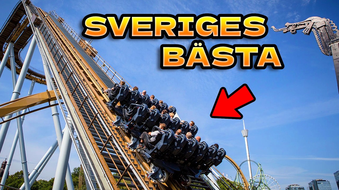 Sveriges 8 bästa bergochdalbanor