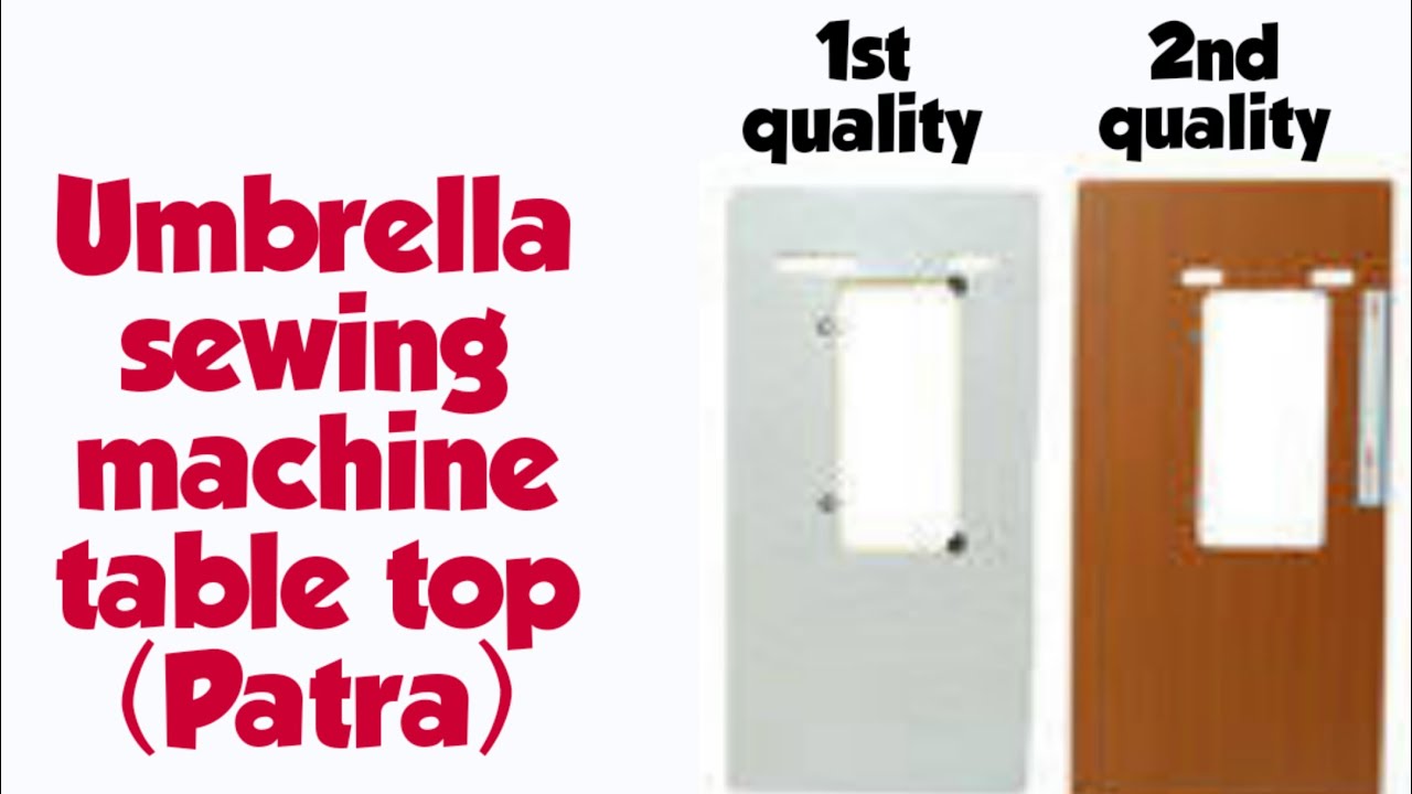 Ply Table-top (patra) for umbrella machine 1st and 2nd quality
