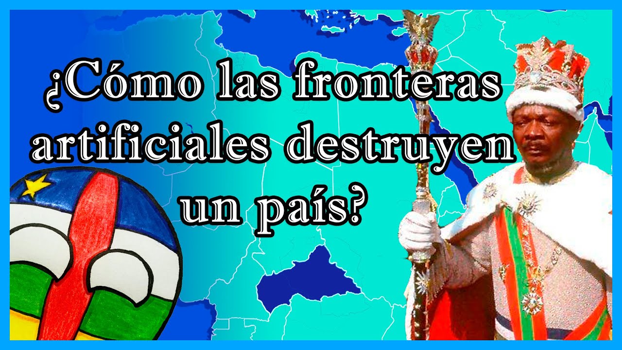 Historia de la República CENTROAFRICANA 🇨🇫 en 10 minutos - El Mapa de Sebas