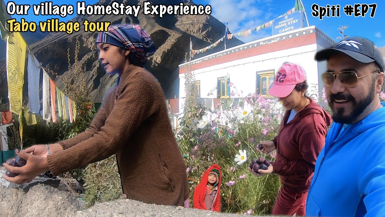 Aisa hoga homestay me expect nahin kiya tha 😲.. Our HomeStay Experience & Tabo Village Tour, Spiti