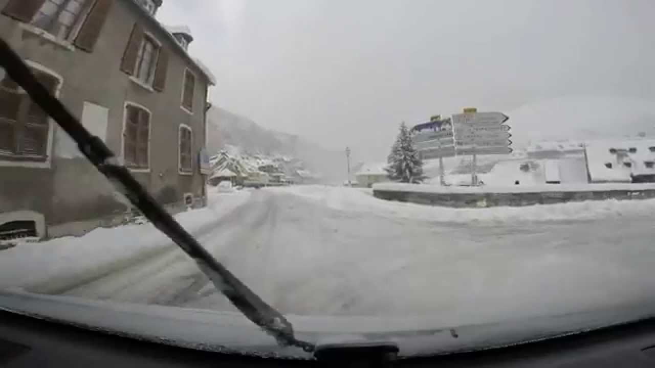 Saint Lary Soulan alt  822 mètres vers Hèches alt 635 mètres