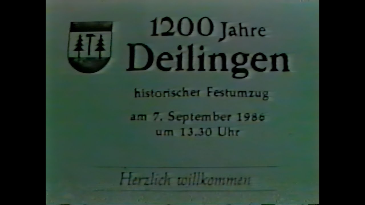 1200 Jahre erste urkundliche Erwähnung