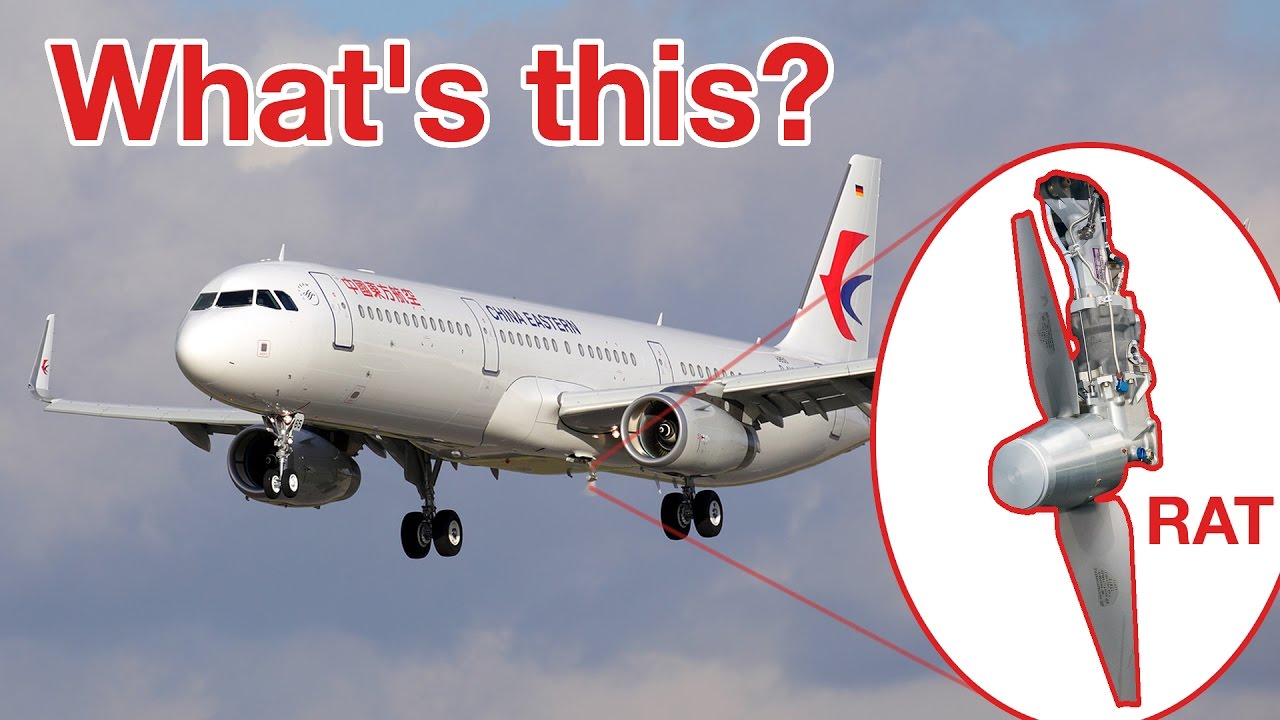 What´s a RAT? RAM AIR TURBINE! Explained by 
