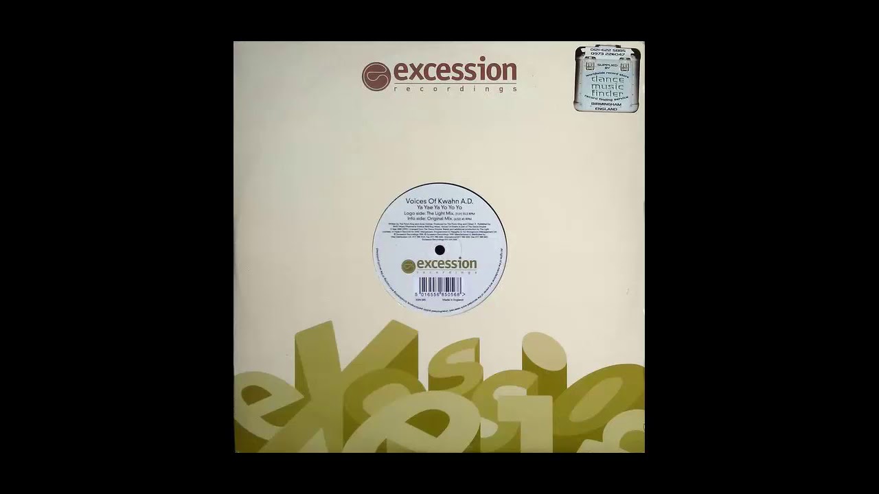 Voices Of Kwahn AD - Ya Yae Ya Yo Yo Yo (The Light Mix)