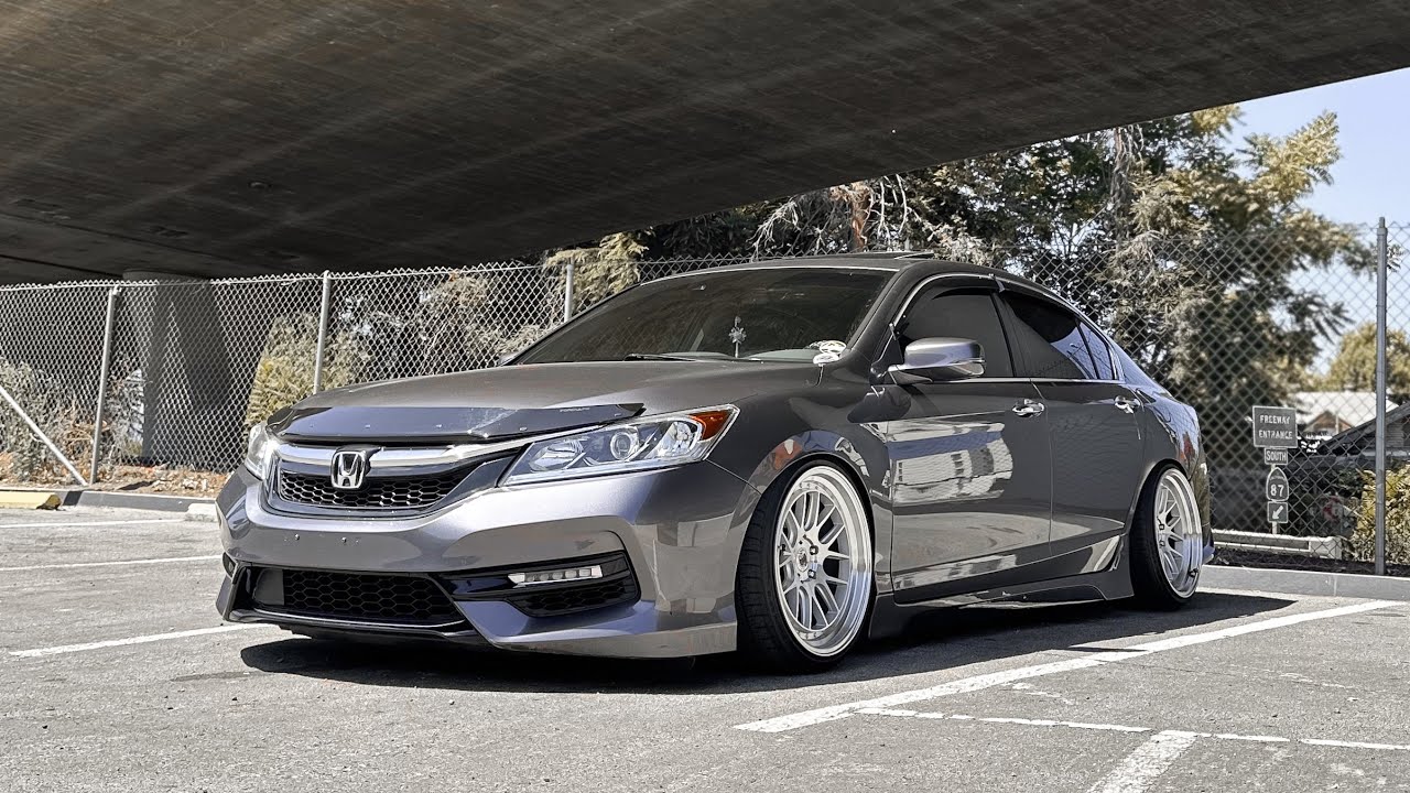 Accord gets coilovers again!