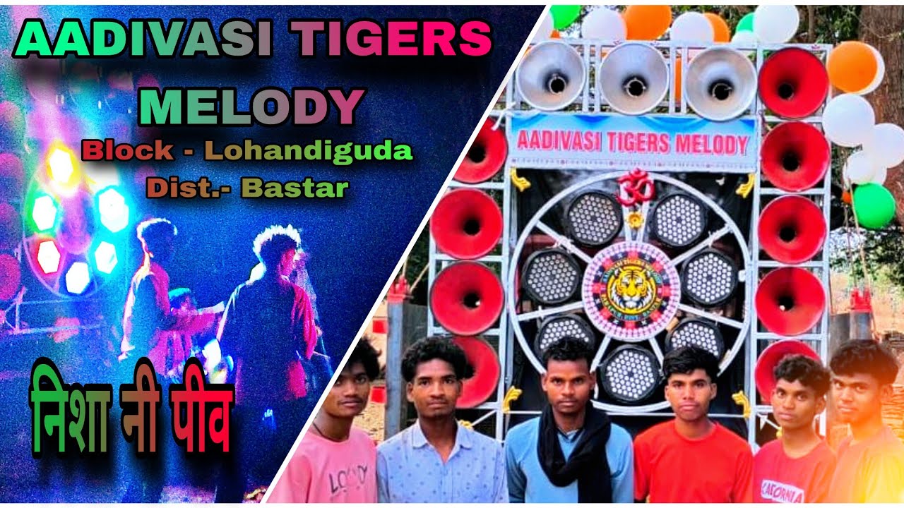 🥁🎹Nisha Ni Piv (निशा नी पीव) Trading Halbi Song,   @AADIVASI  TIGERS  MELODY 🎹🥁