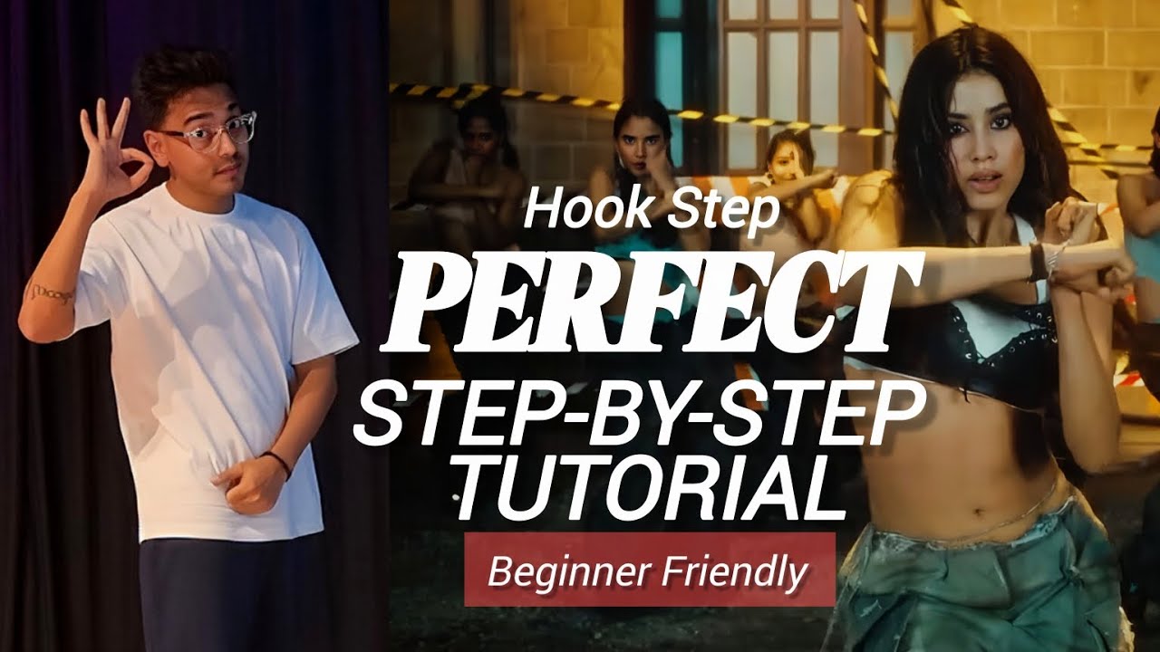 Perfect | Hook Step | Guru Randhawa | Jhanvi Kapoor | STEP BY STEP Dance Tutorial Easy To Follow