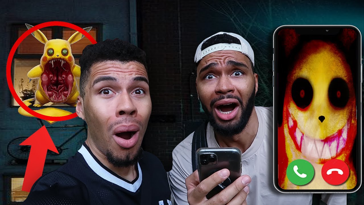FACETIME & SCHREIBE NIEMALS MIT PIKACHU VON POKEMON !!! (WIR ERWISCHEN STALKER)