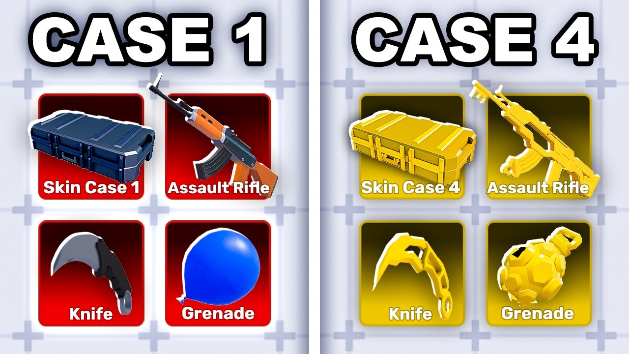 Every Death I Open A SKIN CASE In Rivals!!