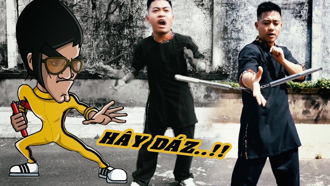 Xoay côn nhị khúc qua cổ tay trước mặt | Vinkungfu