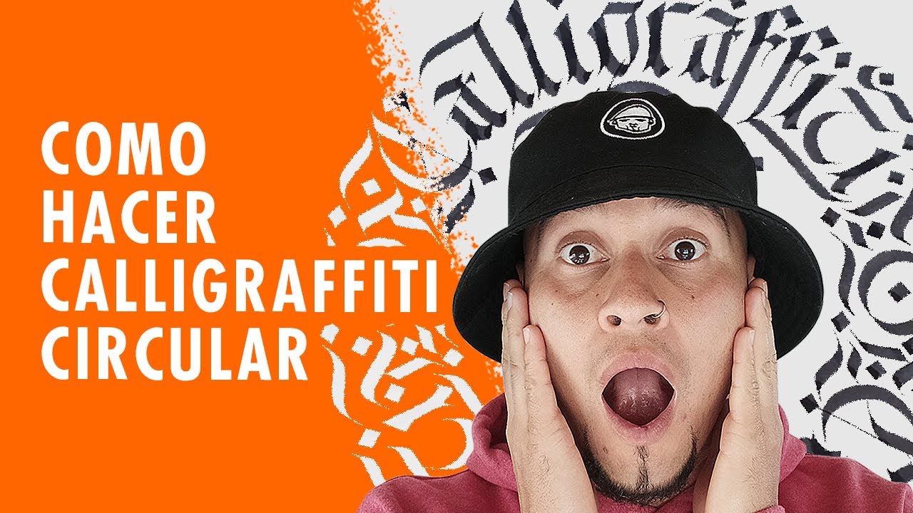 ✅✍ cómo HACER CALLIGRAFFITI CIRCULAR con PLUMA de punta PARALELA ✍✅ |  GÓTICA FRAKTUR