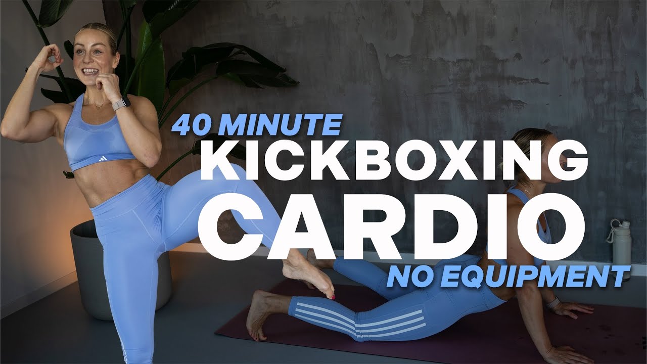 40 MIN KICKBOXING CARDIO WORKOUT | Full Body | HIIT | NO Weights | Fun and Sweaty