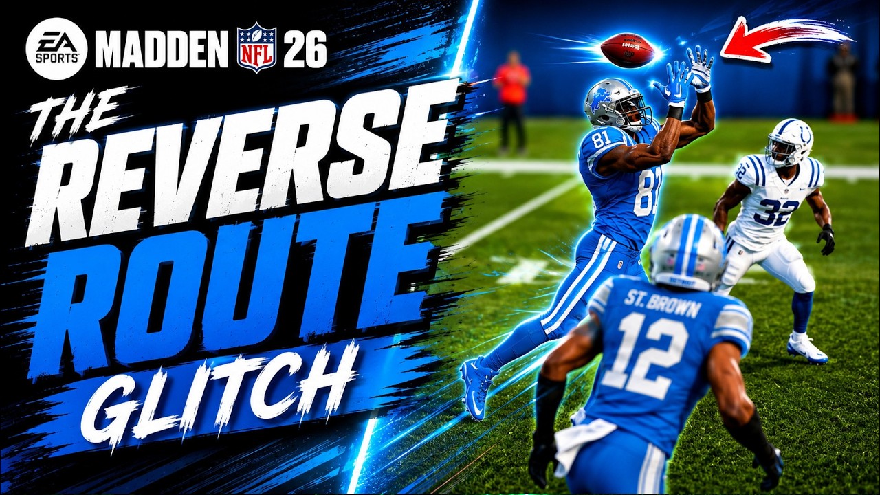 Как использовать глитч REVERSE ROUTE в Madden 26! (Полный гайд)