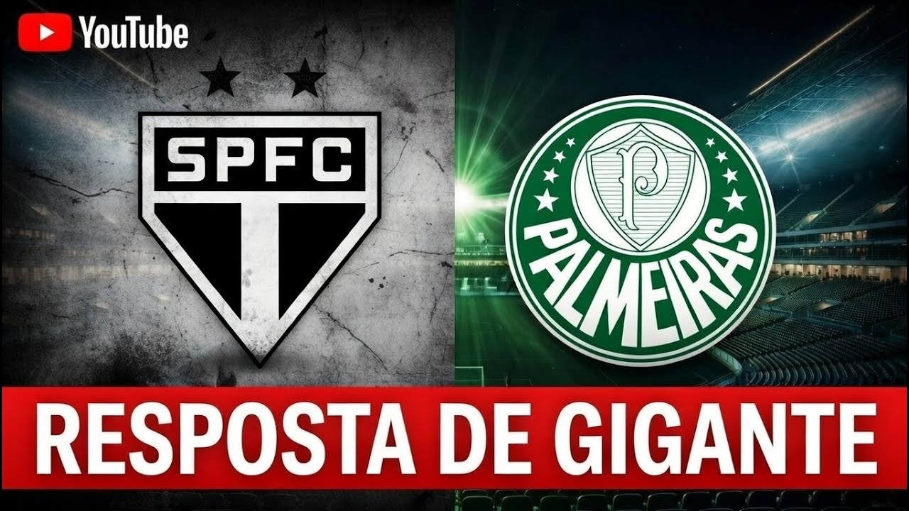 BOMBA DO DIA: PALMEIRAS ATROPELA SÃO PAULO COM RESPOSTA AVASSALADORA DE ABEL!
