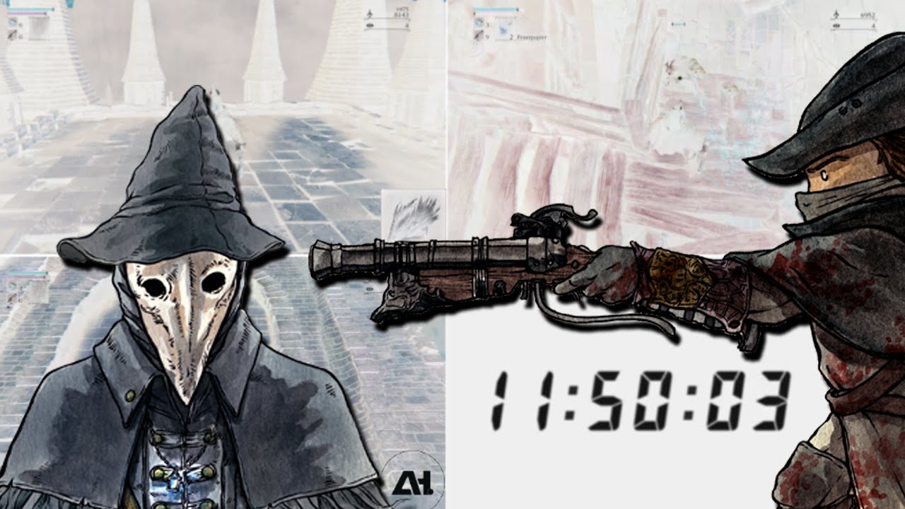 Гонка Bloodborne ► 5 Охотников убито за 00:11:50