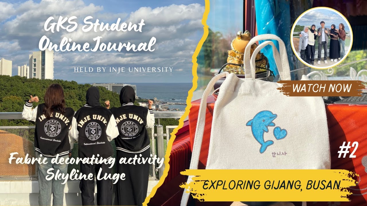 (VLOG) Exploring Korean Culture with GKS Students at Inje University |  Mahasiswa GKS #002 #gks