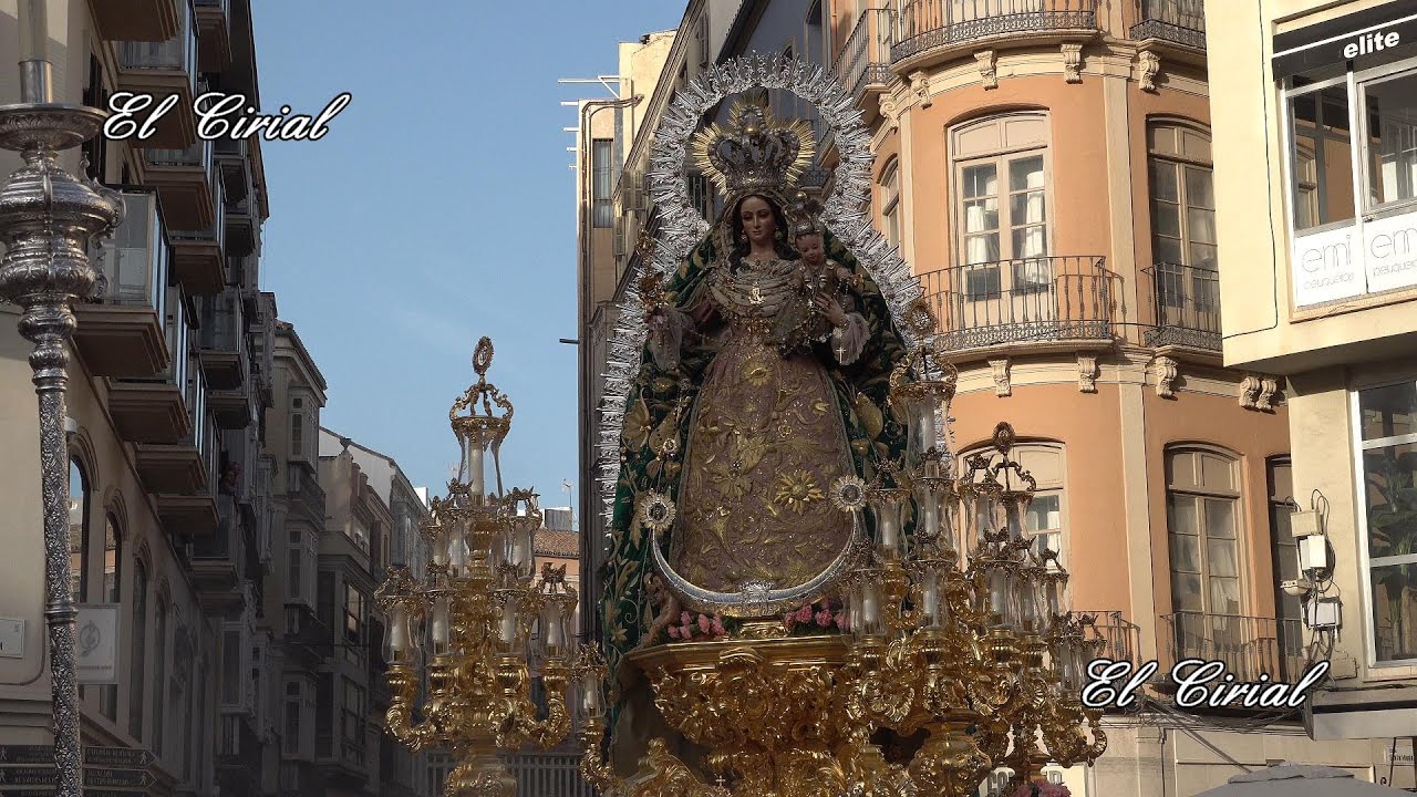 VIRGEN DE LOS REMEDIOS PROCESION DE ALABANZAS MALAGA 2025 RECORRIDO COMPLETO 4K