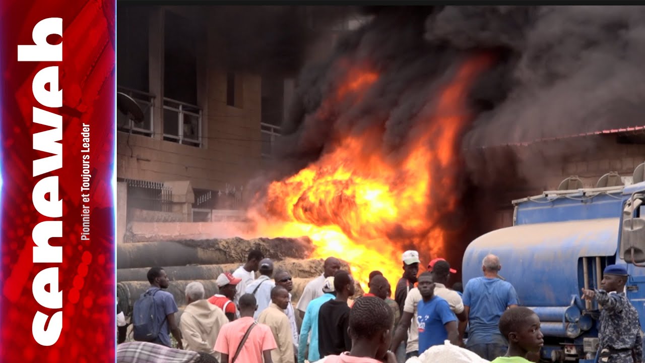 Les images du vi0lent !ncend!e à Ouakam
