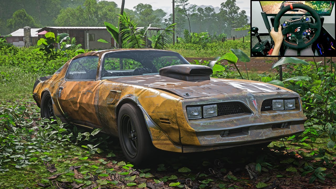 Rebuilding Pontiac Firebird (1000HP V10 SWAP ENGINE) - Forza Horizon 5 | Simagic Alpha Ultimate
