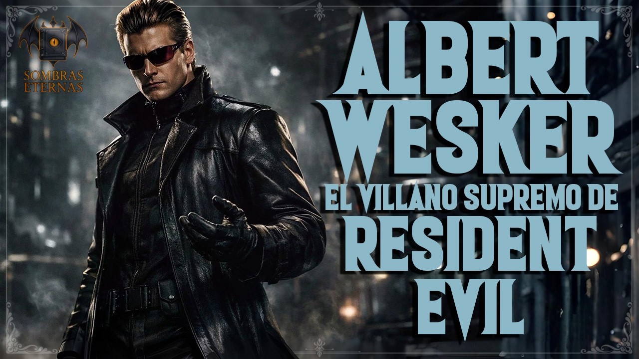 La Historia de ALBERT WESKER - El VILLANO SUPREMO de RESIDENT EVIL 🕶️🧬