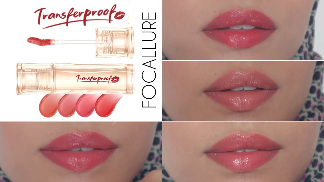 Focallure TRANSFERPROOF lipcream | Swatches & Review