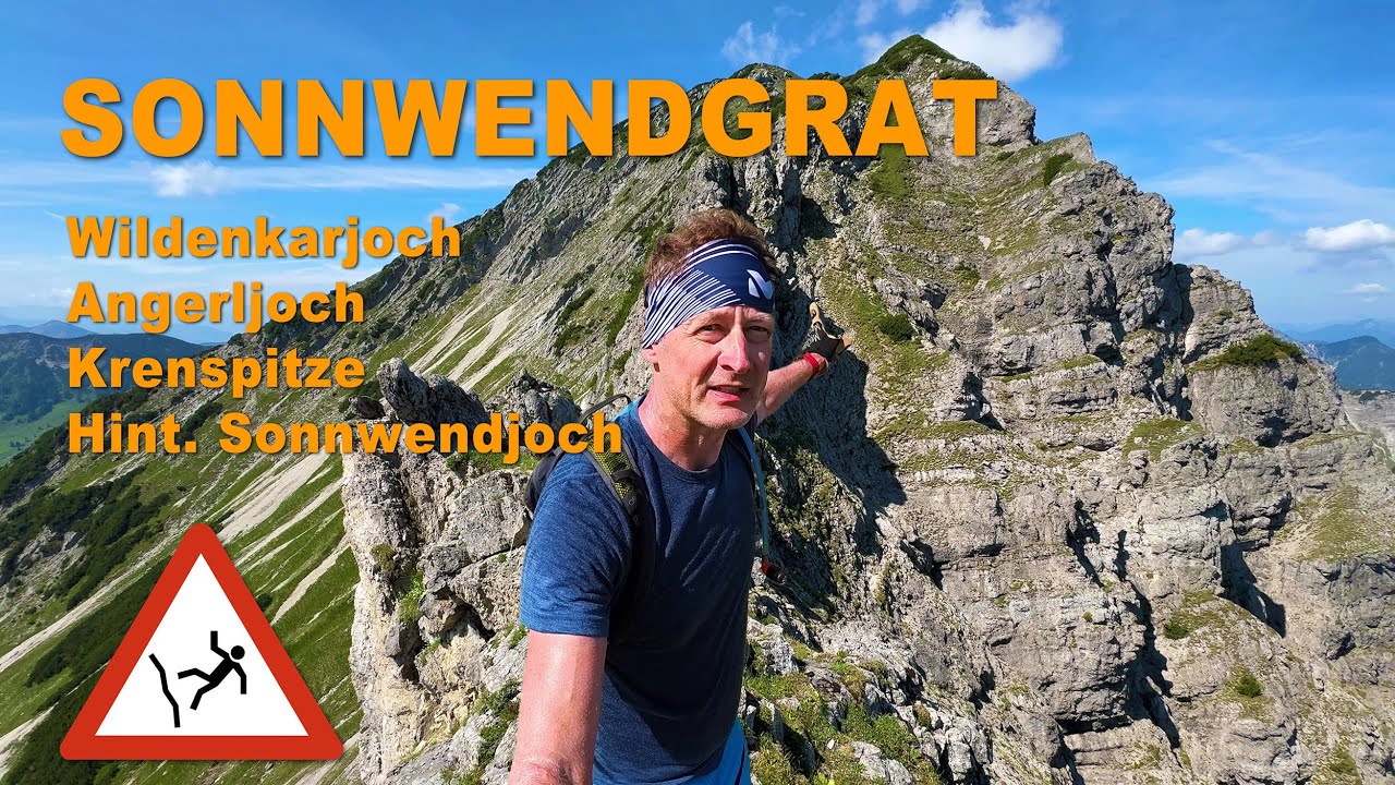 Sonnwendgrat Klettertour weglos und extrem
