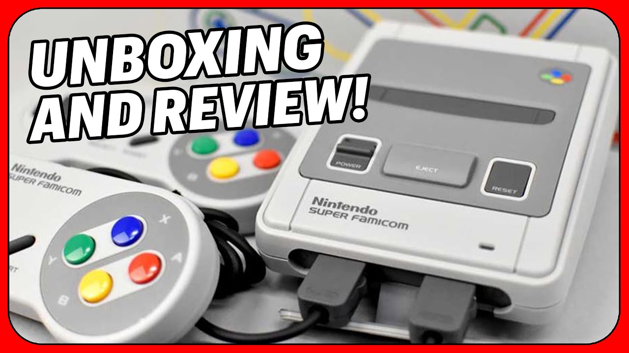 Nintendo Super Famicom Classic Edition Mini Unboxing!